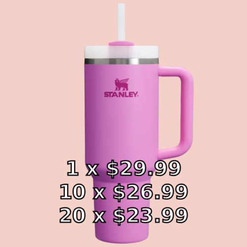 stanley the quencher h2.0 flowstate™ tumbler | 40 oz, bpa free, peony